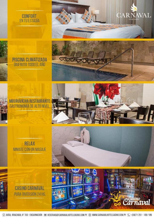 Carnaval Hotel Casino Encarnación Dış mekan fotoğraf Hotel